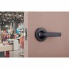 Brinks Commercial Matte Black Storeroom Lockset 2 in BC40099